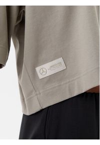 Adidas - adidas T-Shirt Mercedes - AMG Petronas Formula One Team Premium JW3087 Beżowy Oversize. Kolor: beżowy. Materiał: bawełna #2