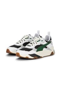 Buty do chodzenia męskie Puma 38928905. Zapięcie: sznurówki. Kolor: biały, wielokolorowy, zielony, czarny. Materiał: materiał. Szerokość cholewki: normalna. Sport: turystyka piesza