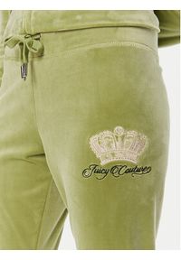 Juicy Couture Spodnie dresowe Lisa JCWBJ23330 Zielony Regular Fit. Kolor: zielony. Materiał: syntetyk #3