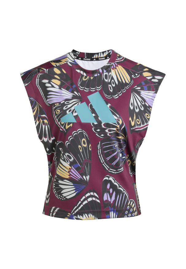 Adidas - Damski tank top adidas Farm. Kolor: czarny. Długość rękawa: bez rękawów. Sport: fitness