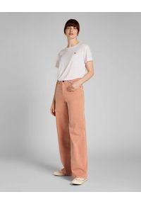 Lee - LEE Stella A Line DAMSKIE SPODNIE JEANSOWE TERRACOTTA L31SQHFR #5