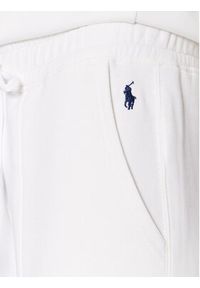 Polo Ralph Lauren Spodnie dresowe 211892616002 Biały Regular Fit. Kolor: biały. Materiał: bawełna, dresówka