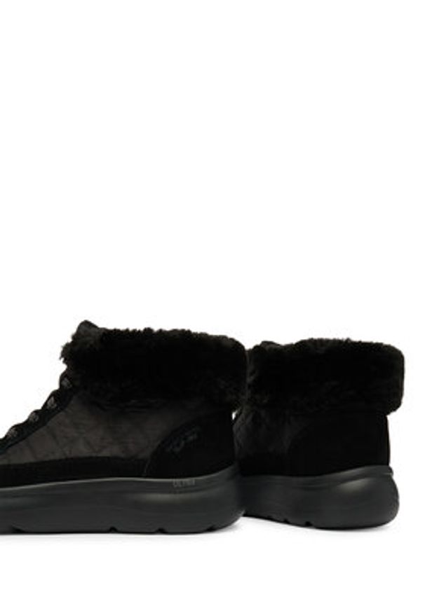 skechers - Skechers Trzewiki 144841/BBK Czarny. Kolor: czarny. Materiał: materiał