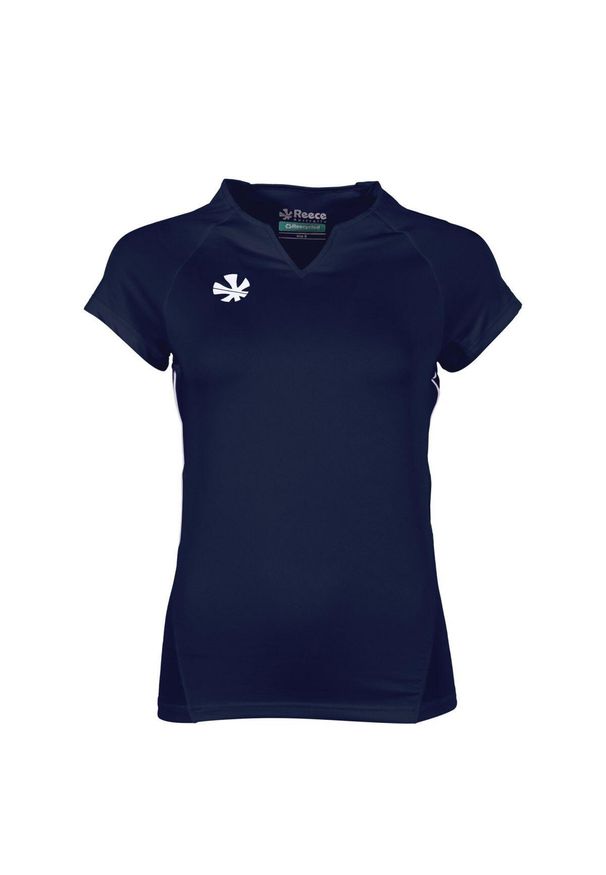 REECE - Koszulka polo dla dziewczynki Reece Australia Rise. Typ kołnierza: polo. Kolor: niebieski. Materiał: materiał. Sport: piłka nożna