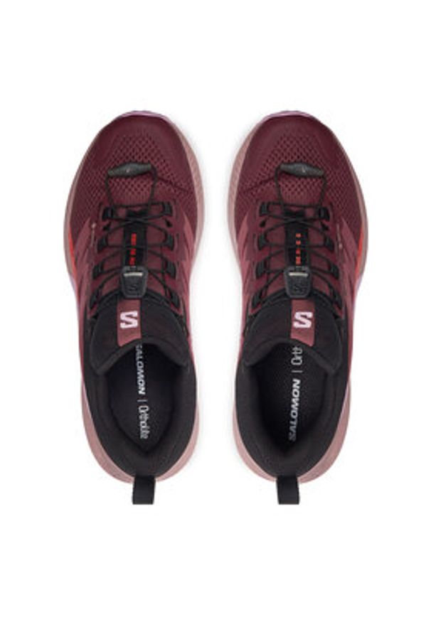 salomon - Salomon Buty do biegania Sense Ride 5 Gore-Tex L47592300 Fioletowy. Kolor: fioletowy. Materiał: materiał. Technologia: Gore-Tex