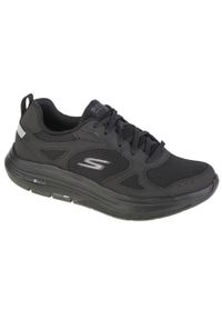 skechers - Buty do chodzenia męskie, Skechers Go Walk Workout Walker. Kolor: czarny. Sport: turystyka piesza