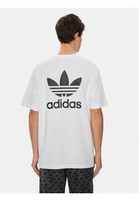 Adidas - adidas T-Shirt adicolor Classics Trefoil IM4513 Biały Loose Fit. Kolor: biały. Materiał: bawełna
