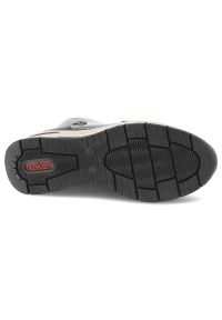 Brązowe Botki Rieker Stylowe Obuwie Damskie. Okazja: na co dzień. Zapięcie: zamek. Kolor: brązowy. Materiał: materiał. Styl: elegancki #3