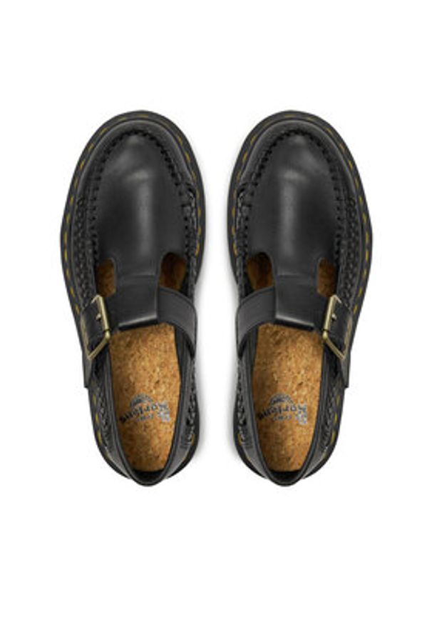 Dr. Martens Półbuty Adrian T Bar 31622001 Czarny. Kolor: czarny. Materiał: skóra