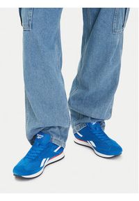 Reebok Sneakersy CEO-FIORI AR30309M-MWR Granatowy. Kolor: niebieski. Materiał: zamsz, skóra #8