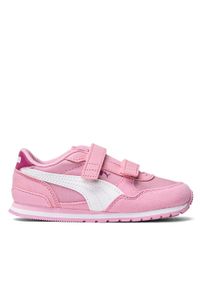 Sneakersy dziecięce różowe Puma ST Runner V3 NL V IN. Okazja: na uczelnię. Kolor: różowy. Materiał: skóra ekologiczna, guma. Szerokość cholewki: normalna. Wzór: aplikacja #4