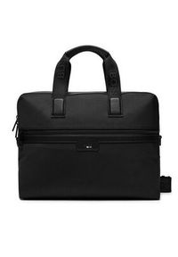 BOSS Torba na laptopa Ray 50536181 Czarny. Kolor: czarny. Materiał: materiał #3