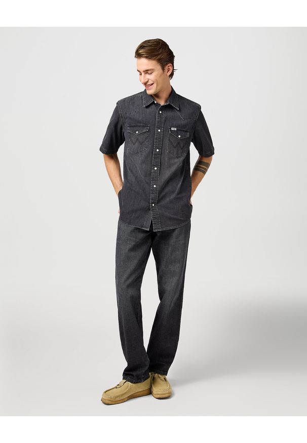 Wrangler - MESKIE SPODNIE WRANGLER FRONTIER COAL 112364832