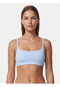 TOMMY HILFIGER - Tommy Hilfiger Biustonosz top UW0UW06223 Niebieski jasny. Kolor: niebieski. Materiał: syntetyk #1
