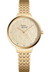 Zegarek Pierre Ricaud Zegarek damski Pierre Ricaud P21065.1141Q CYRKONIE złoty. Kolor: złoty #1
