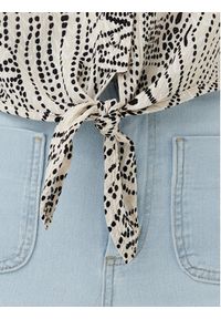 Vero Moda Koszula Menny 10303694 Beżowy Relaxed Fit. Kolor: beżowy. Materiał: wiskoza #3