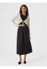 Vero Moda Kardigan Madera 10300292 Beżowy Regular Fit. Kolor: beżowy. Materiał: bawełna, syntetyk #4