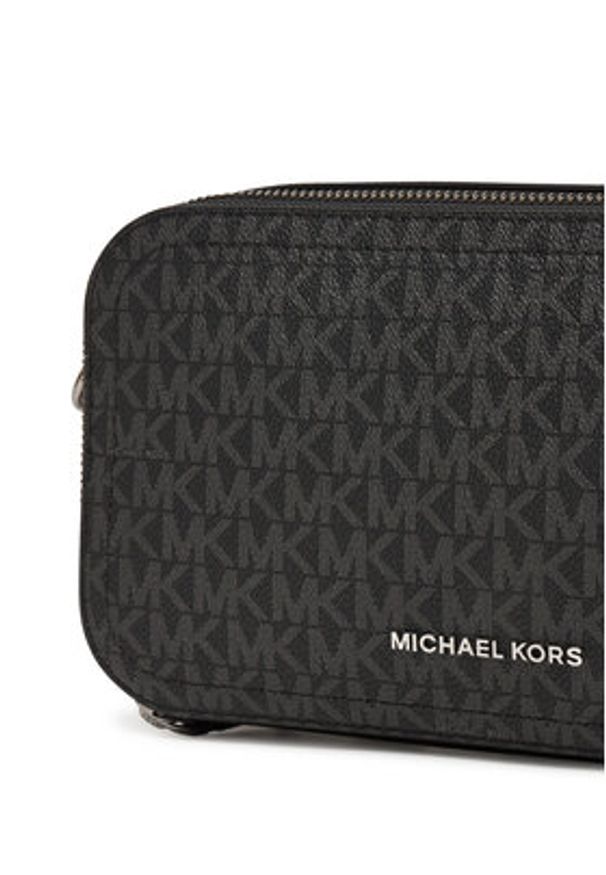 MICHAEL Michael Kors Saszetka Hudson 33S5LHDM5B Czarny. Kolor: czarny. Materiał: skóra