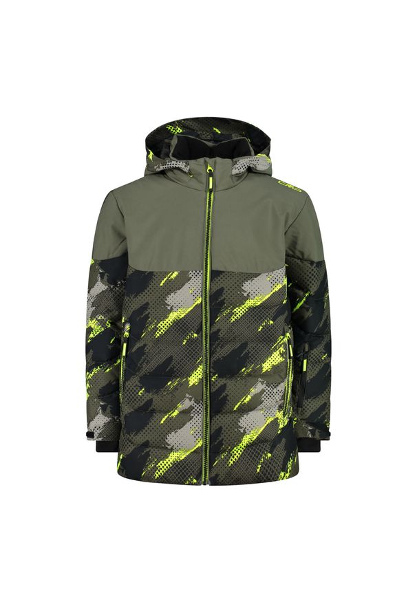 Kurtka dziecięca narciarska CMP 34W4994P. Kolor: zielony. Sezon: zima. Sport: narciarstwo