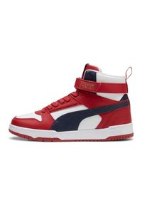 Puma buty Rbd Game 385839 23 czerwone. Okazja: na co dzień. Wysokość cholewki: za kostkę. Kolor: czerwony. Materiał: guma, materiał. Szerokość cholewki: normalna #5