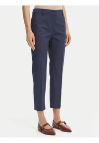 Weekend Max Mara Spodnie materiałowe Cecco 2615131082 Granatowy Regular Fit. Kolor: niebieski. Materiał: bawełna #1
