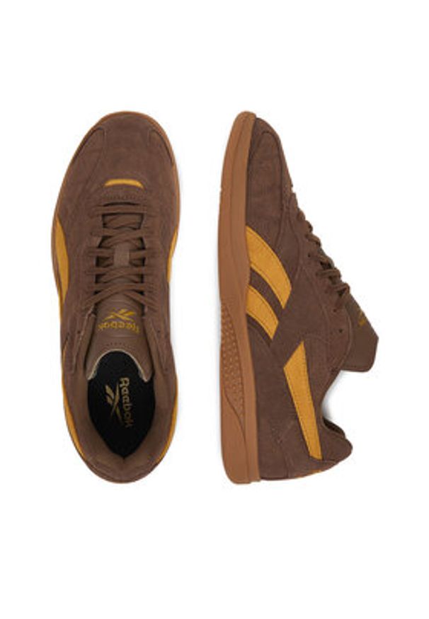 Reebok Sneakersy SS-HAMMER STREET 100244682 Brązowy. Kolor: brązowy. Materiał: skóra, zamsz