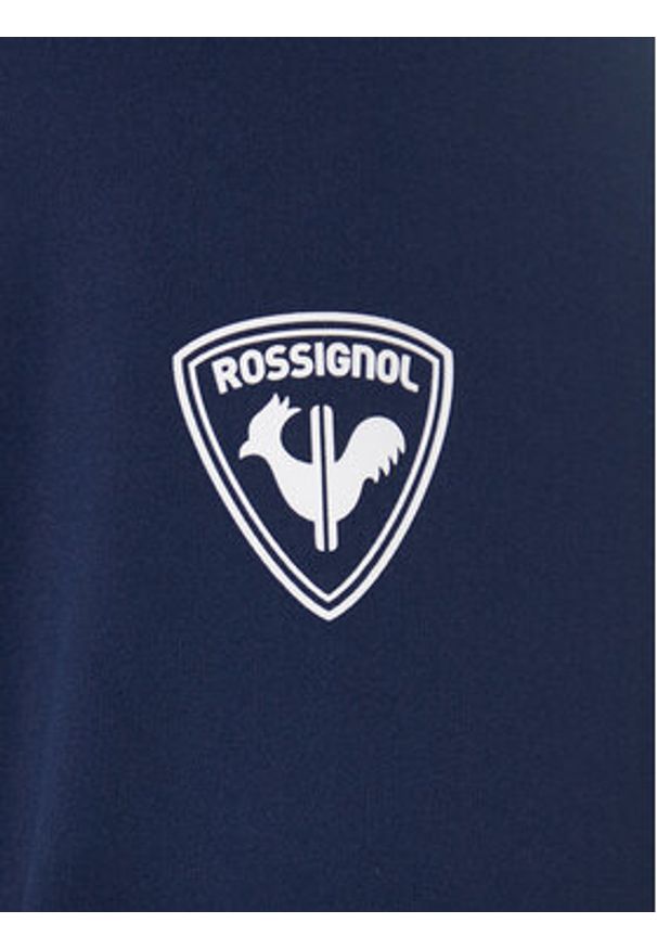 Rossignol Bluza techniczna RLOML15 Granatowy Regular Fit. Kolor: niebieski. Materiał: syntetyk