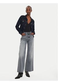 Pepe Jeans Kurtka jeansowa PL402430 Granatowy Slim Fit. Kolor: niebieski. Materiał: bawełna #4