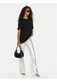 Guess T-Shirt W4GI19 JA914 Czarny Regular Fit. Kolor: czarny. Materiał: bawełna #5