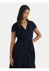 Lauren Ralph Lauren - LAUREN RALPH LAUREN Sukienka koktajlowa 200P13812002 Granatowy Regular Fit. Kolor: niebieski. Materiał: syntetyk. Styl: wizytowy #2