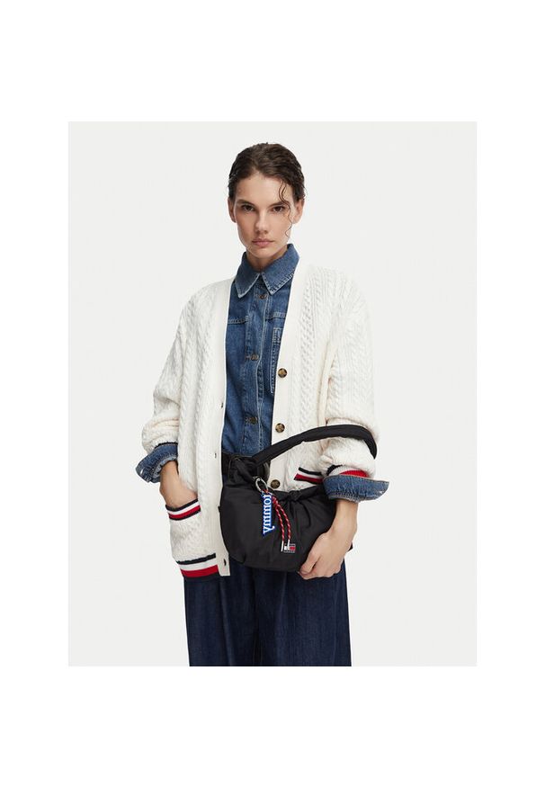 Torebka Tommy Jeans. Kolor: czarny