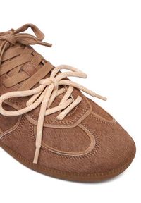 Nokwol Sneakersy August Beżowy. Kolor: beżowy. Materiał: zamsz, skóra #5