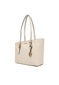 MICHAEL Michael Kors Torebka Quinn 30T5GQNT2L Écru. Materiał: skórzane #5