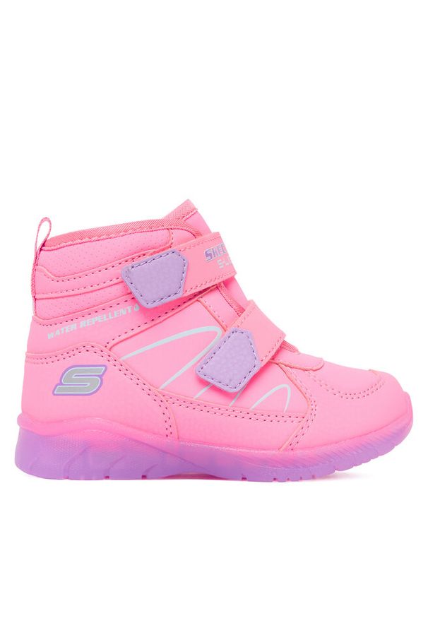 skechers - Śniegowce Skechers. Kolor: różowy
