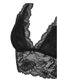 Hunkemöller Biustonosz top Stormi 300738 Czarny. Kolor: czarny. Materiał: syntetyk