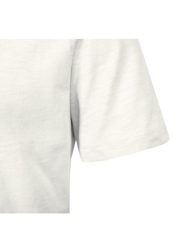 Biały Męski T-Shirt, Dekolt z Guzikami - Pako Jeans. Okazja: na co dzień. Kolor: biały. Materiał: bawełna. Styl: casual