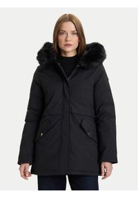 Rinascimento Kurtka zimowa CFC0122158003 Czarny Regular Fit. Kolor: czarny. Materiał: syntetyk. Sezon: zima