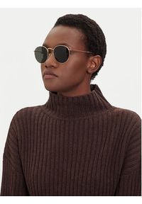 Ray-Ban Okulary przeciwsłoneczne Round Metal 0RB3447 001 Złoty. Kolor: złoty. Materiał: syntetyk #7