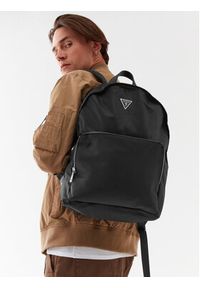 Guess Plecak Certosa Nylon Smart HMECRN P3111 Czarny. Kolor: czarny. Materiał: materiał