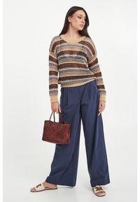 Weekend Max Mara - Sweter damski ażurowy lniany Onirica WEEKEND MAX MARA. Materiał: len. Wzór: ażurowy #2