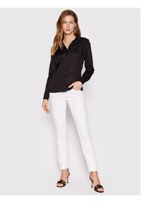 Guess Koszula W2YH41 WAF10 Czarny Slim Fit. Kolor: czarny. Materiał: bawełna #3