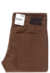 Wrangler - WRANGLER SPODNIE MĘSKIE GREENSBORO BISON W15QT228E 112127074. Materiał: materiał #9