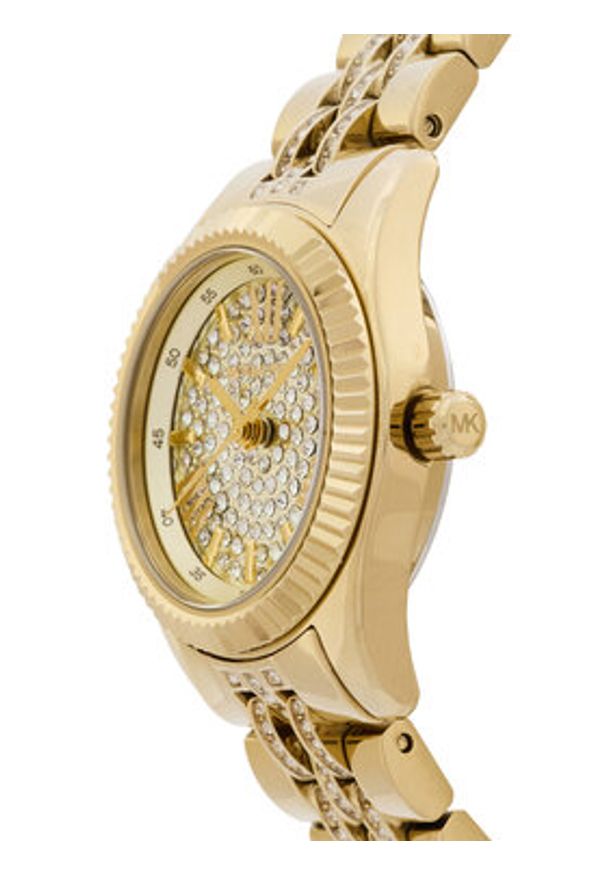 Michael Kors Zegarek Lexington Lady MK7575 Złoty. Kolor: złoty