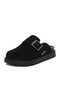 Guess Jeans Klapki EO-HY2T709-3 Czarny. Kolor: czarny. Materiał: materiał #2