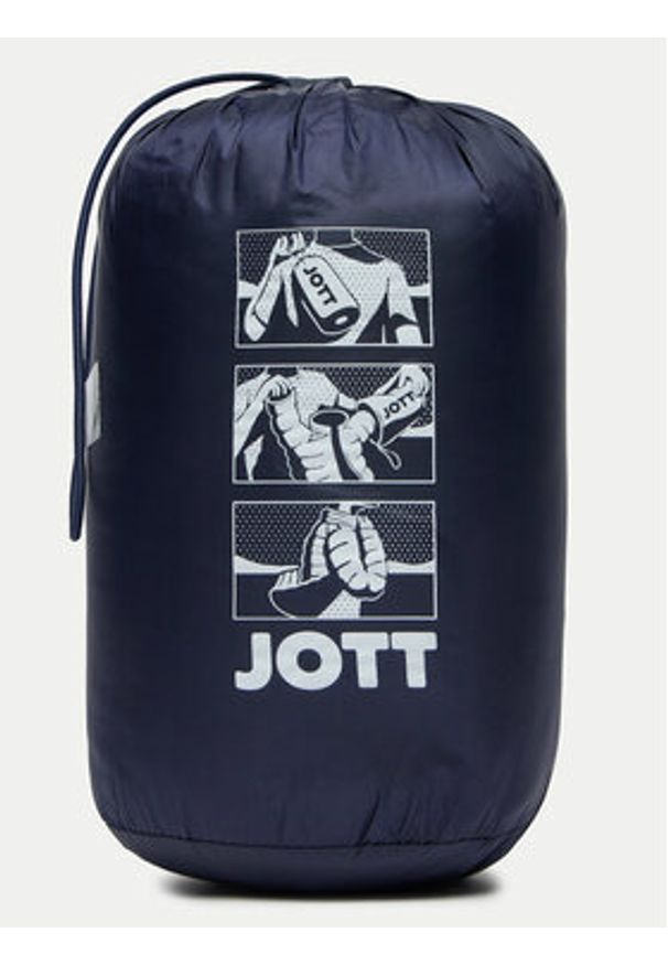 Jott Kurtka puchowa Cha P000WDOW02 Granatowy Slim Fit. Kolor: niebieski. Materiał: syntetyk
