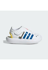 Adidas - Closed-Toe Summer Water Sandals. Kolor: czerwony, biały, wielokolorowy, niebieski