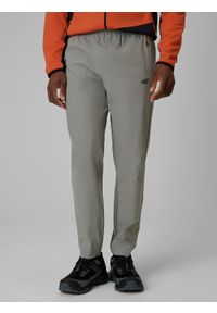 4f - 4F Spodnie trekkingowe szybkoschnące męskie - szare M. Kolor: szary. Materiał: materiał. Długość: długie. Sport: turystyka piesza #2