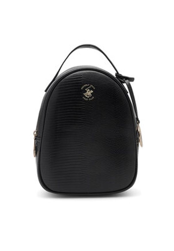 Beverly Hills Polo Club Plecak BHPC-W-06-A23 Czarny. Kolor: czarny. Materiał: poliester