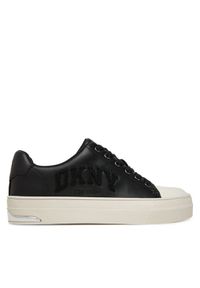 DKNY Trampki York K3511777 Czarny. Kolor: czarny. Materiał: skóra