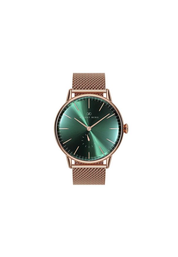 AUGUST BERG ZEGAREK SERENITY 10140A11MRG. Styl: vintage, elegancki, casual